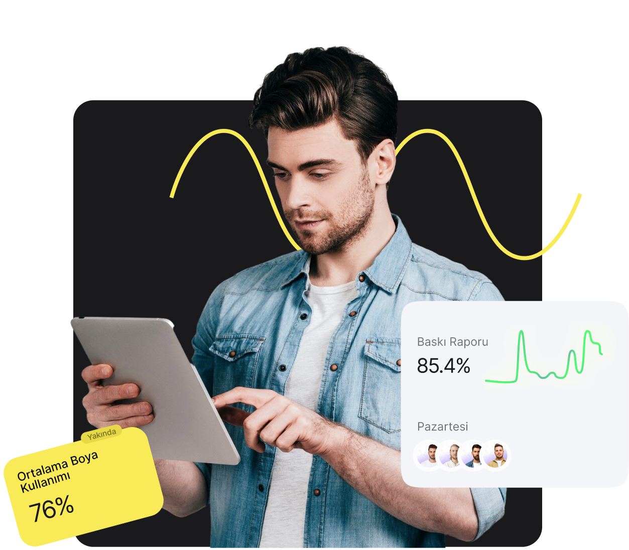 ARM Yazılım panelinde çalışan ekip üyesi