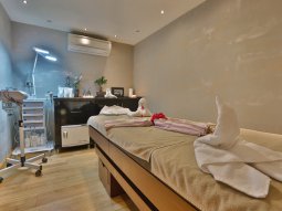 Turkish bath and massage rooms