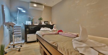 Turkish bath and massage rooms